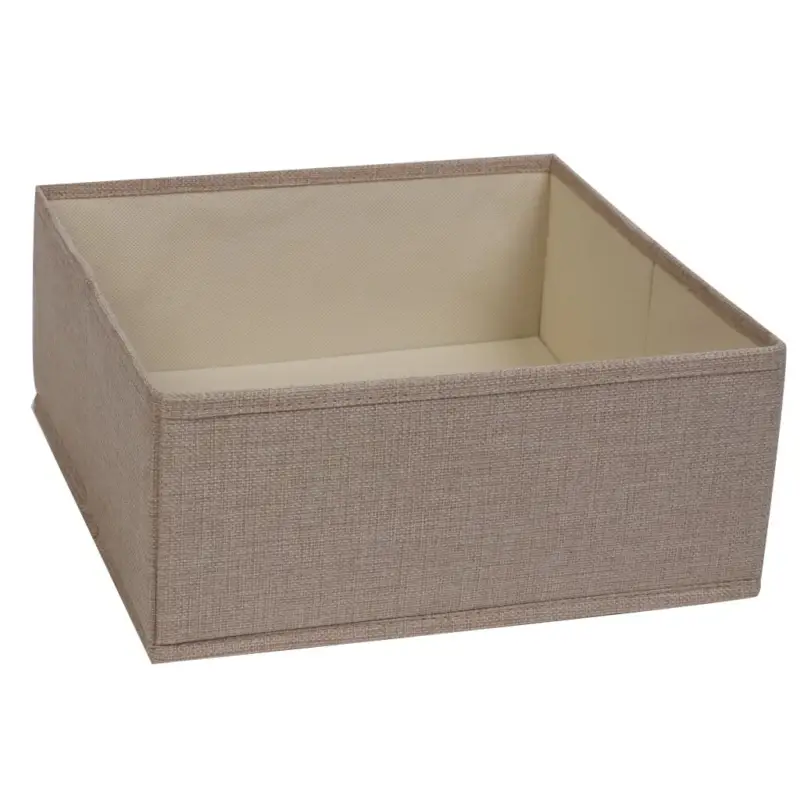 Přímo Od Výrobce Organizér Compactor SANDY L - 28 x 28 x 12 cm, béžové