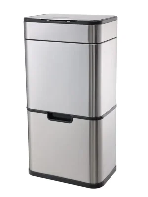 Výprodej Helpmation ELEGANT 60 litrů AK8892 bezdotykový koš na třídění odpadu