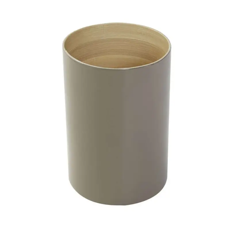 Akční Nabídka Bambusový organizér na příslušenství Compactor velký - 12 x 18 cm, lesklá Taupe,lakovaný