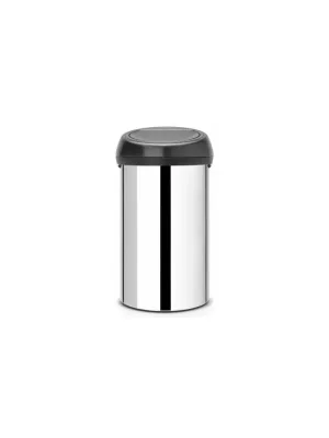 Brabantia dotykový odpadkový koš Touch Bin60l, lesklá ocel/černá,402586 Bezpečná Platba