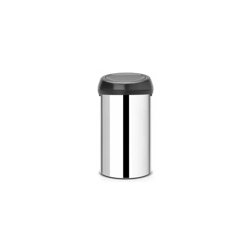 Brabantia dotykový odpadkový koš Touch Bin60l, lesklá ocel/černá,402586 Bezpečná Platba