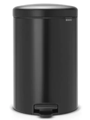 Brabantia pedálový odpadkový koš newIcon, 20l, matná černá, 114106 Vrácení Zdarma