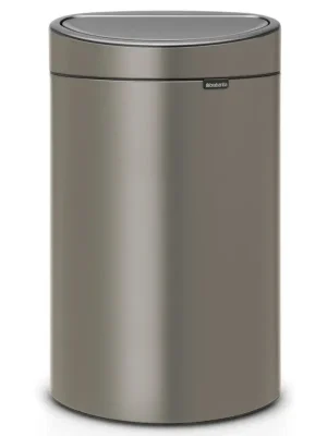 Cenový Hit Brabantia dotykový odpadkový koš Touch Bin, 40l, platinová, 114908