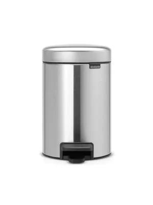 Sleva Brabantia pedálový odpadkový koš newlcon, 3l, matná ocel, 113222