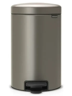 Aktuální Brabantia pedálový odpadkový koš newIcon, 12l, platinový, 113628
