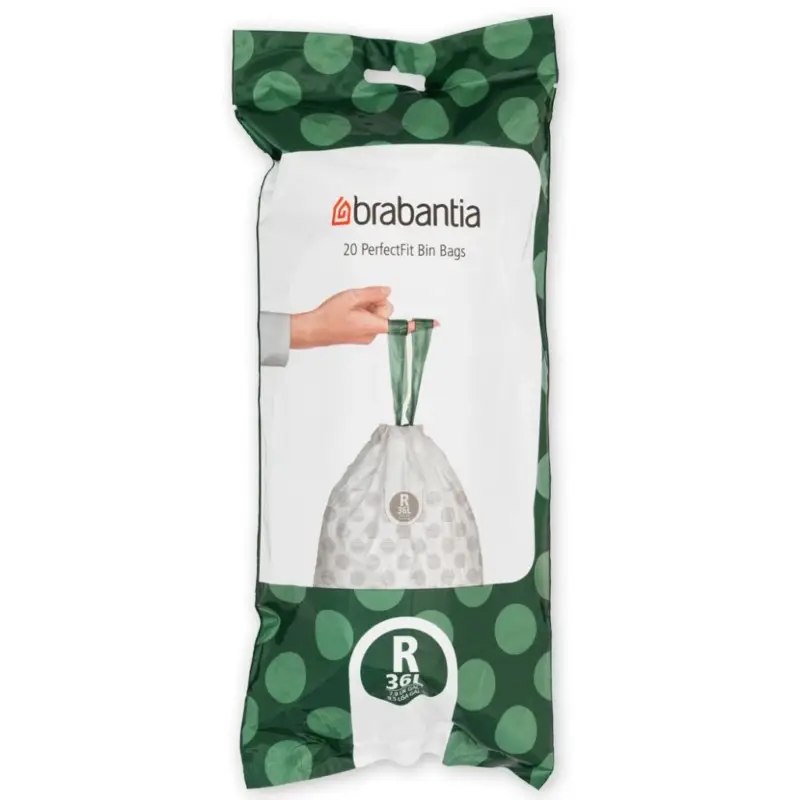 Top Prodej Brabantia PerfectFit pytle do koše 36 L (R) - 20 ks sáčků v roli, 25 µm