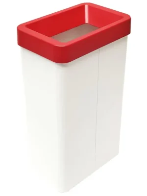 Finální Výprodej Odpadkový koš na tříděný odpad Caimi Brevetti Maxi W,70 L, červený, elektro