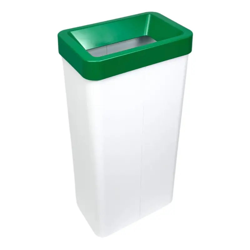 Koupit Online Odpadkový koš na tříděný odpad Caimi Brevetti Maxi W,85 L, zelený, sklo barevné