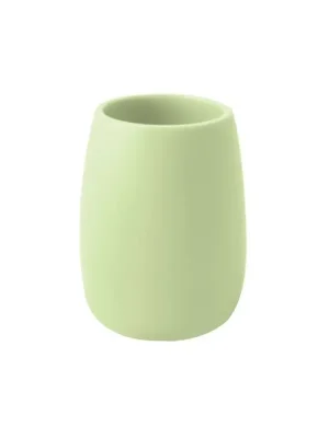 Akční Nabídka Spirella kelímek na zubní kartáčky SVEN, matná matcha, polyresin