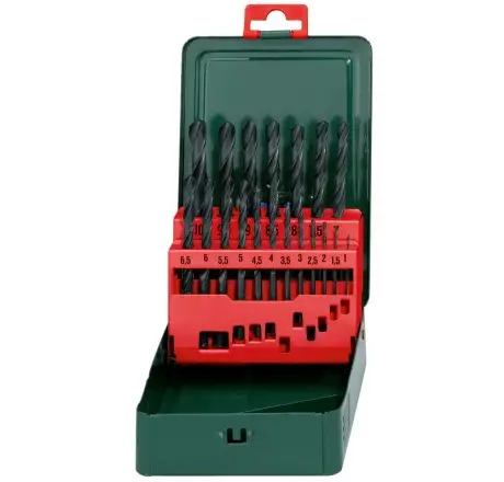 Oblíbený Kazeta vrtáků HSS-R, SP, 19dílná METABO 627151000