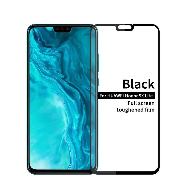 Autentický Mofi celoplošné tvrzené sklo na mobil Honor 9X Lite