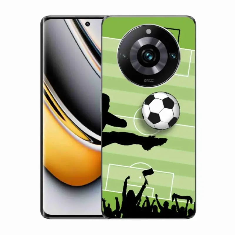 Gelový kryt mmCase na Realme 11 Pro/11 Pro+ - fotbal 3 Finální Výprodej