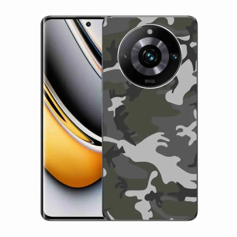 Gelový kryt mmCase na Realme 11 Pro/11 Pro+ - maskáčový vzor Akční Cena