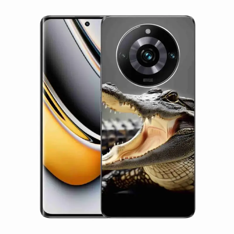 Gelový kryt mmCase na Realme 11 Pro/11 Pro+ - krokodýl Zlevněný