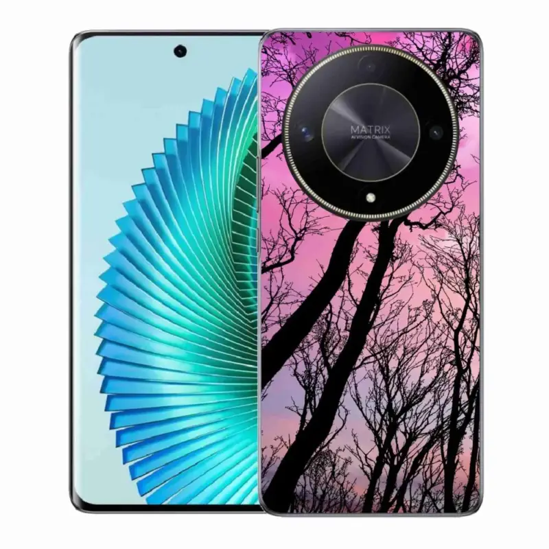 Dokud Zásoby Vydrží Gelový obal mmCase na Honor Magic 6 Lite 5G - opadané stromy