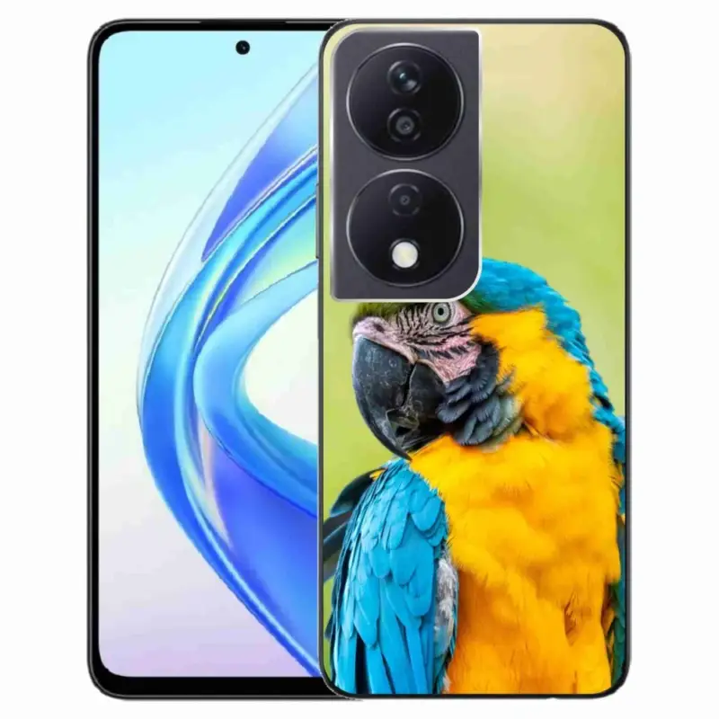 Novinka Gelový obal mmCase na Honor X7b/Honor 90 Smart - papoušek ara 2