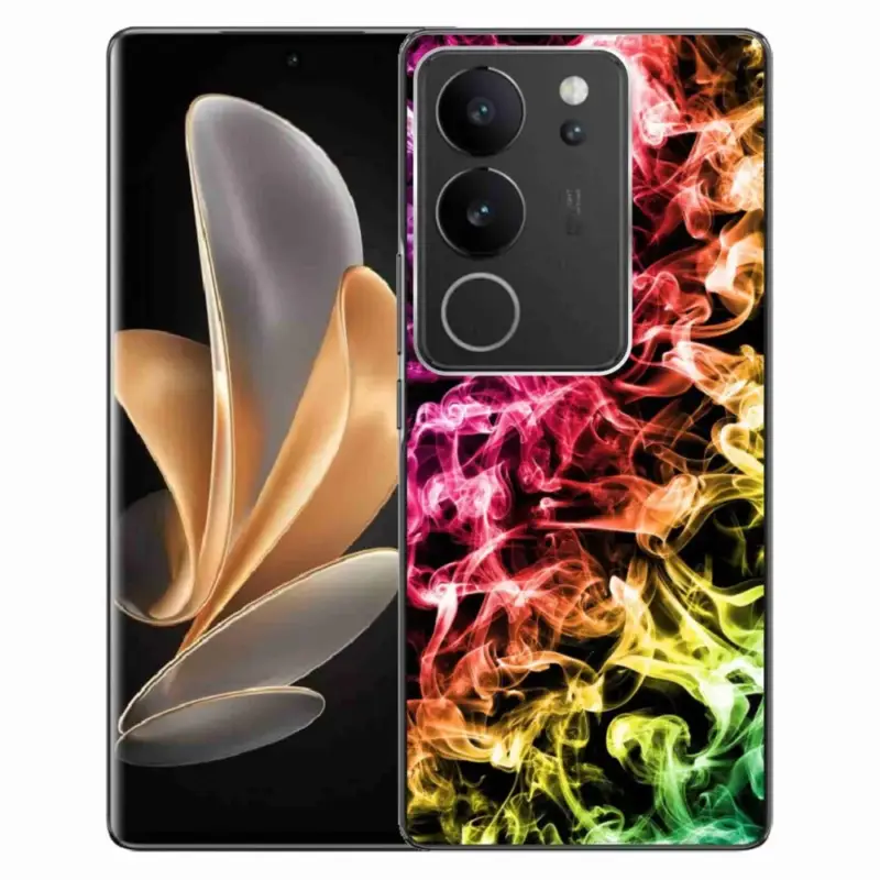 Bezpečná Platba Gelový kryt mmCase na Vivo V29 5G - abstraktní vzor 6