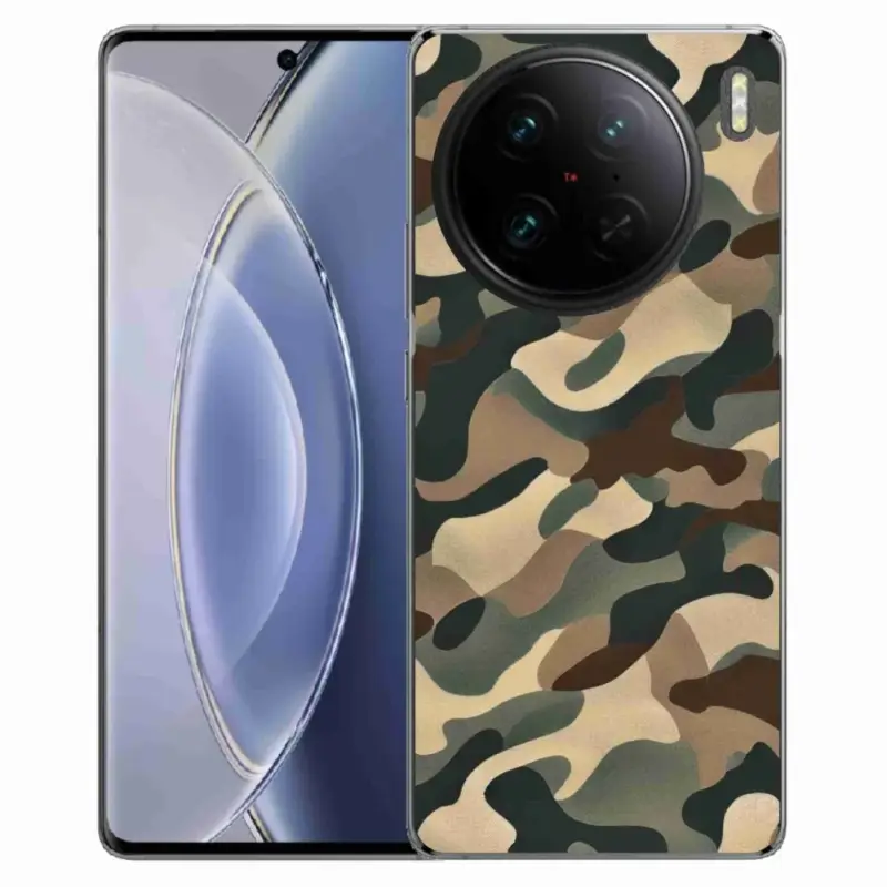 Ihned K Objednání Gelový kryt mmCase na Vivo X90 Pro - maskáčový vzor 11