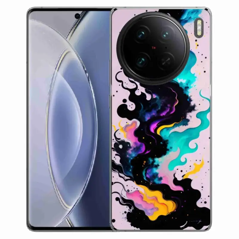 Oblíbený Gelový kryt mmCase na Vivo X90 Pro - abstraktní motiv 4