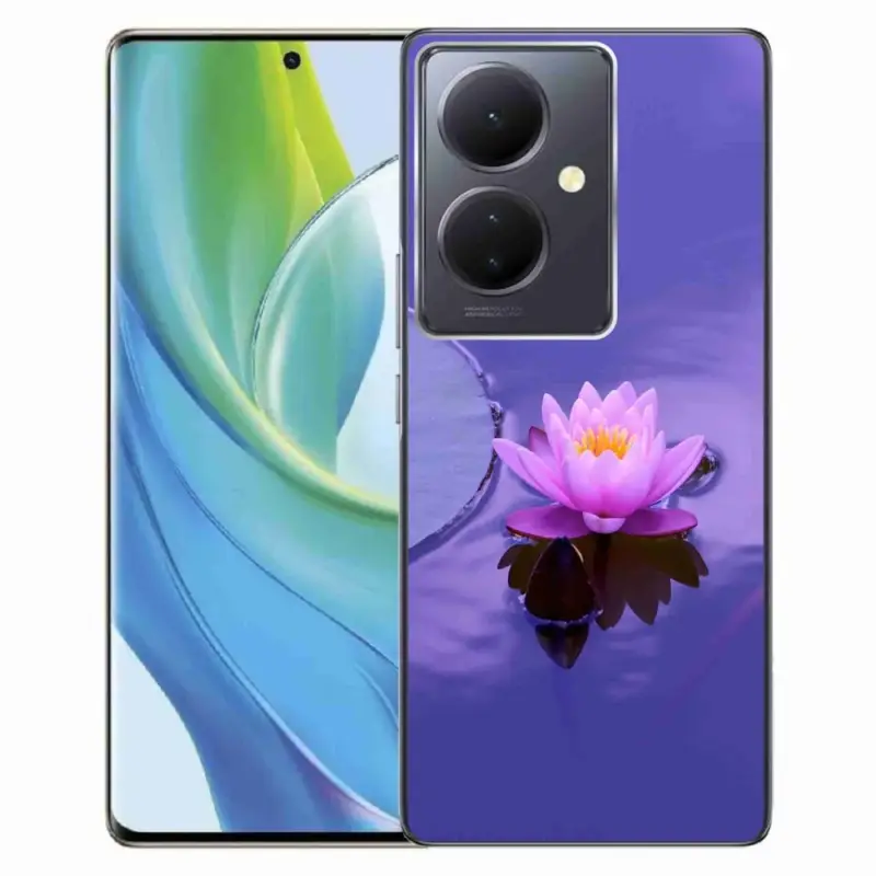 Rychlé Dodání Gelový obal mmCase na Vivo V29 Lite 5G - květ na hladině
