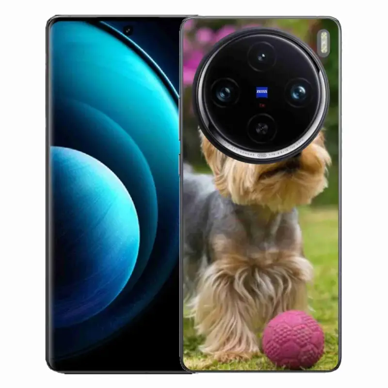 Pouze Dnes Gelový obal mmCase na Vivo X100 Pro 5G - jorkšír 4