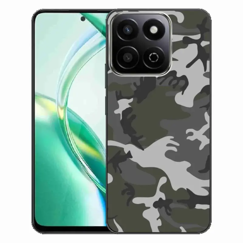 Časově Omezené Gelový kryt mmCase na Honor 200 Smart 5G - maskáčový vzor
