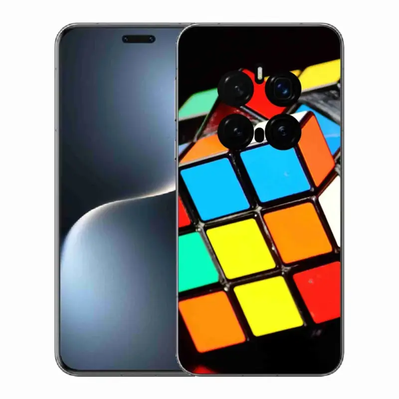 Akční Cena Gelový kryt mmCase na Honor Magic 7 Pro 5G - rubikova kostka