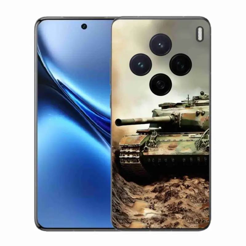 Ověřený Gelový kryt mmCase na Vivo X200 5G - tank