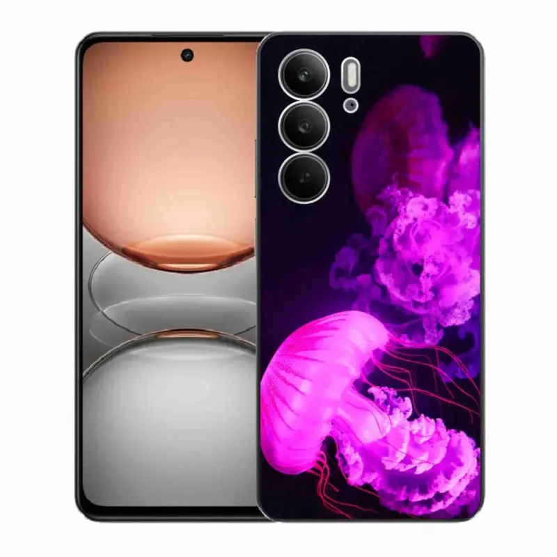 Víkendová Akce Gelový kryt mmCase na Realme C75 - medúza 1