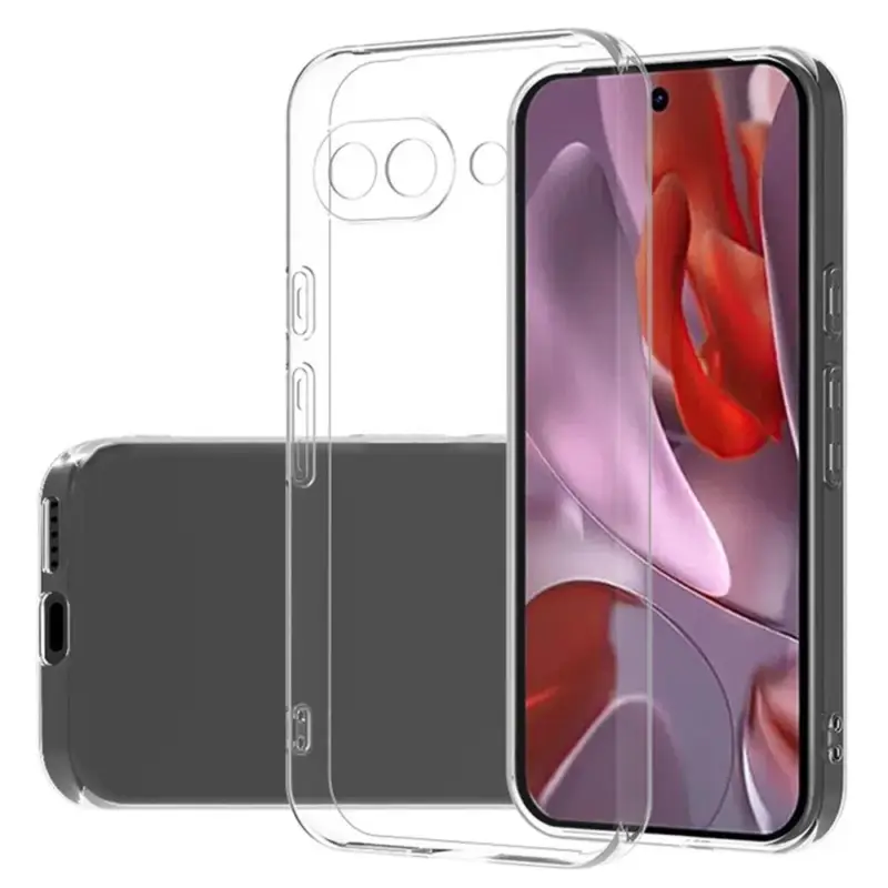 Jen Po Omezenou Doba Průhledný gelový obal na Google Pixel 9a - průhledný