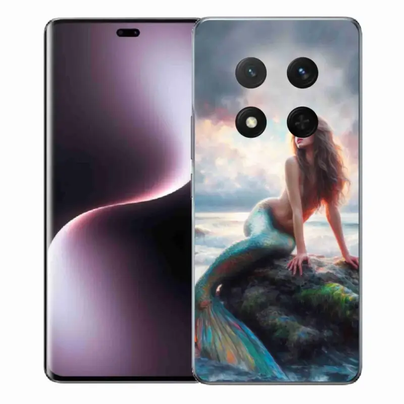 Vrácení Zdarma Gelový kryt mmCase na Honor Magic 7 Lite 5G - mořská panna