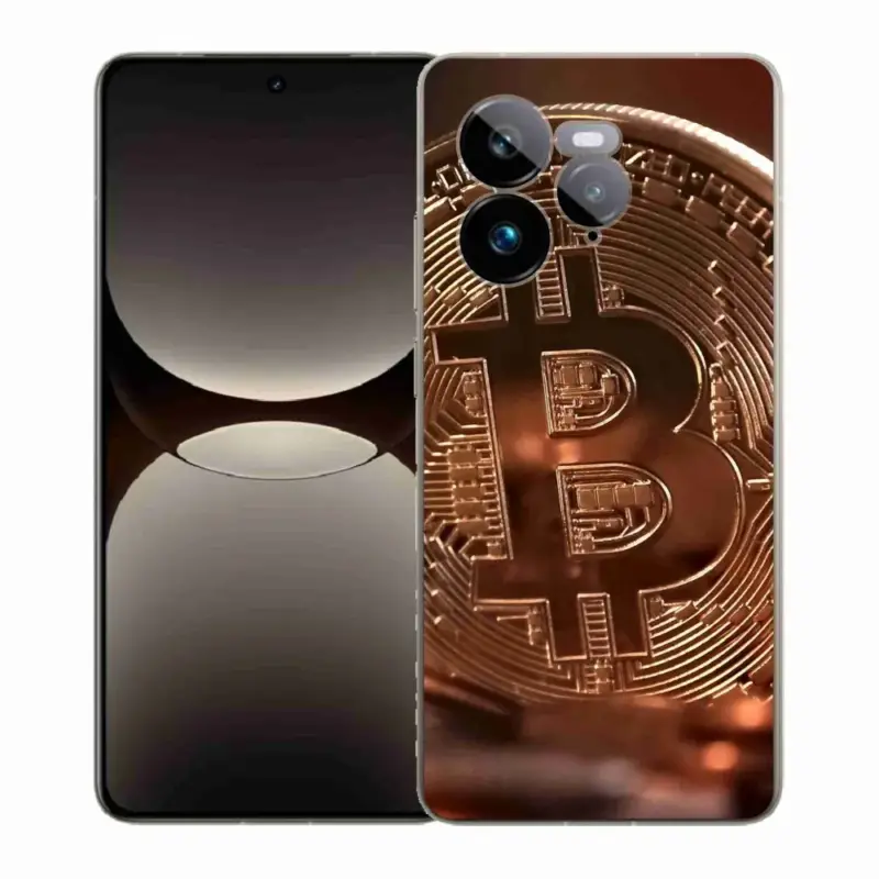 Gelový kryt mmCase na Realme GT 7 Pro 5G - bitcoin Bezpečná Platba
