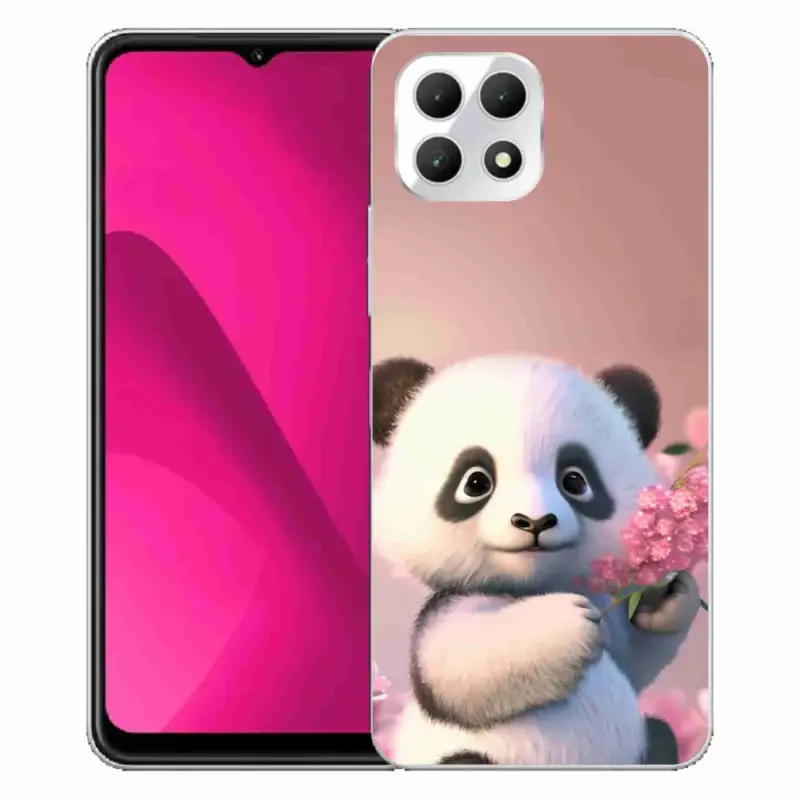 Gelový kryt mmCase na T-Mobile T Phone 2 - roztomilá panda Časově Omezené