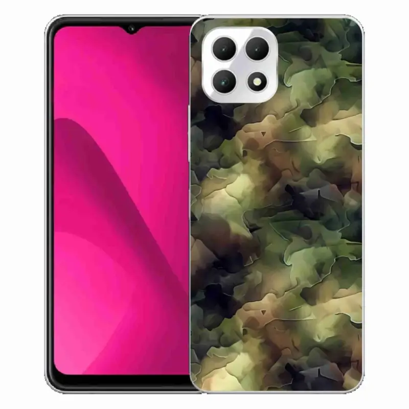 Gelový kryt mmCase na T-Mobile T Phone 2 - maskáčový vzor 10 Expresní Doručení
