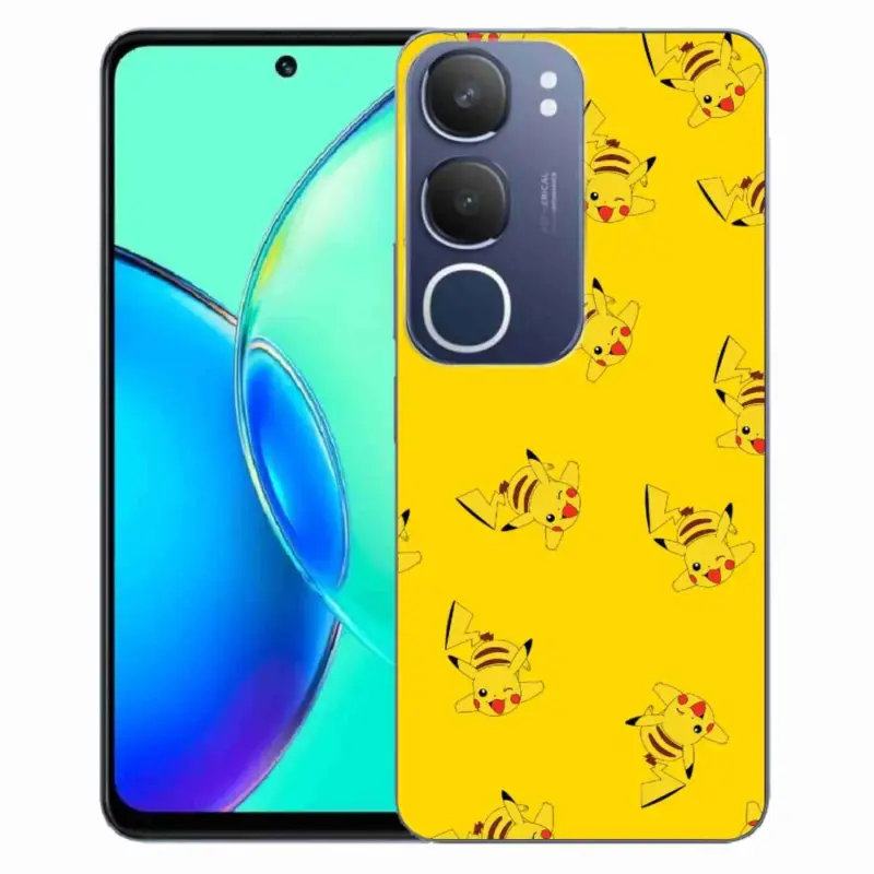 Originální Gelový kryt mmCase na Vivo Y19s - pikachu