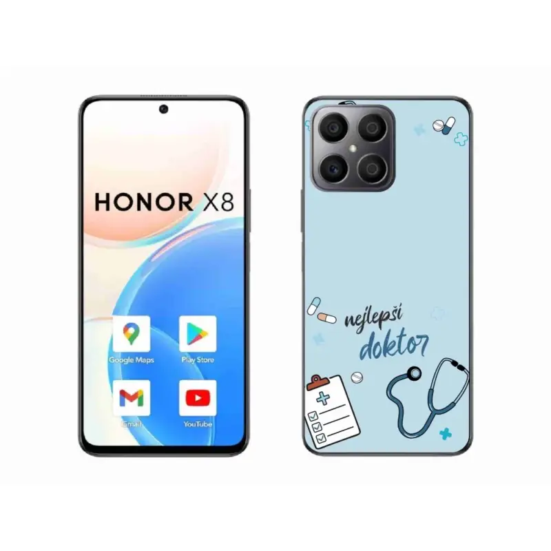 Pouze Dnes Gelový kryt mmCase na Honor X8 4G - nejlepší doktor