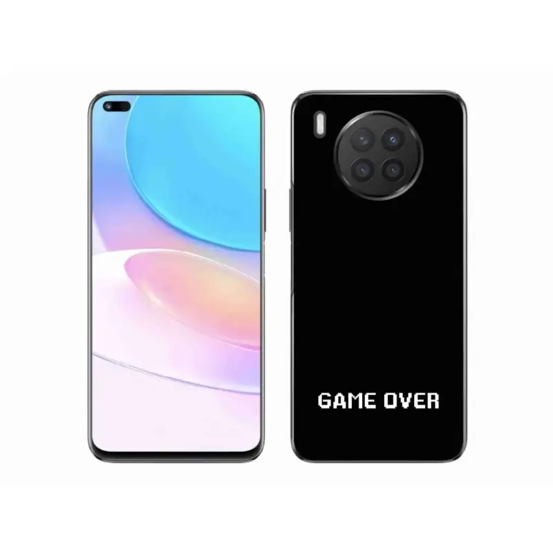 Gelový kryt mmCase na Honor 50 Lite - game over černé pozadí Jen Po Omezenou Doba