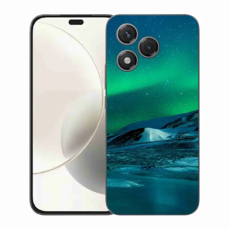 Gelový kryt mmCase na Honor 400 Lite - polární záře Vrácení Zdarma