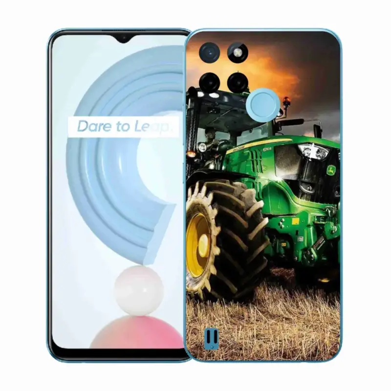 Gelový kryt mmCase na Realme C21Y/C25Y - traktor Ihned K Objednání
