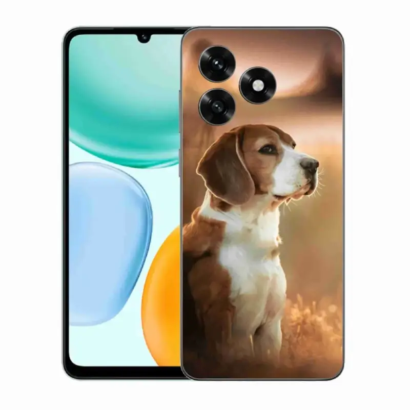 Originální Gelový kryt mmCase na Honor X5c Plus - bígl