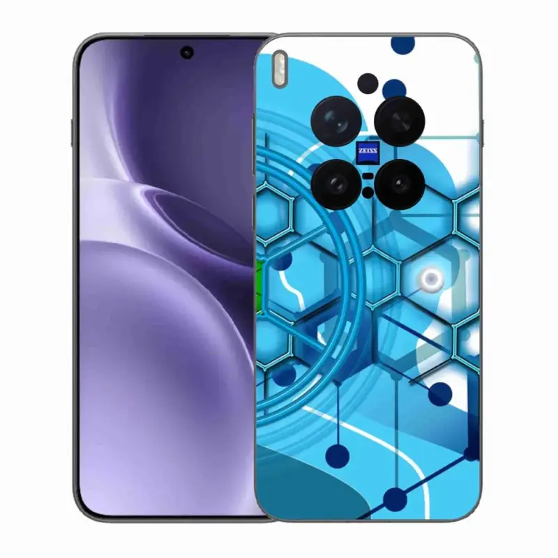 Oblíbený Gelový kryt mmCase na Vivo X300 Pro - abstraktní vzor 2