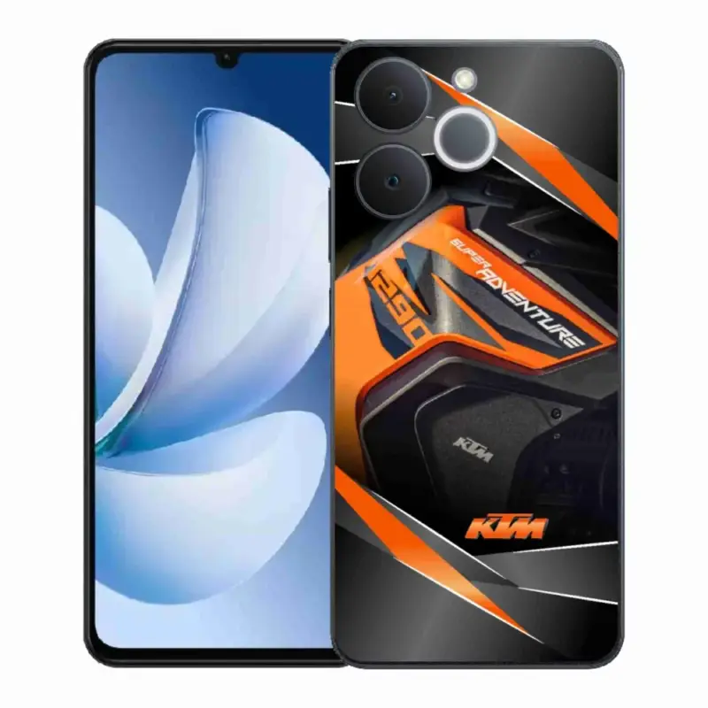 Zlevněný Gelový kryt mmCase na Realme Note 70T - motorka ktm