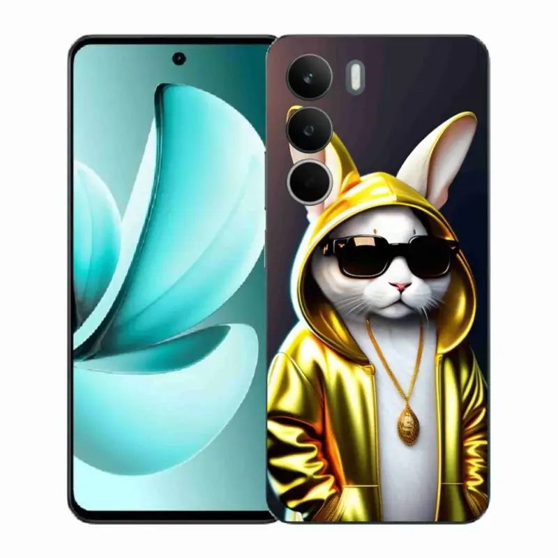 Gelový kryt mmCase na Realme C71 - kočka boss Vrácení Zdarma