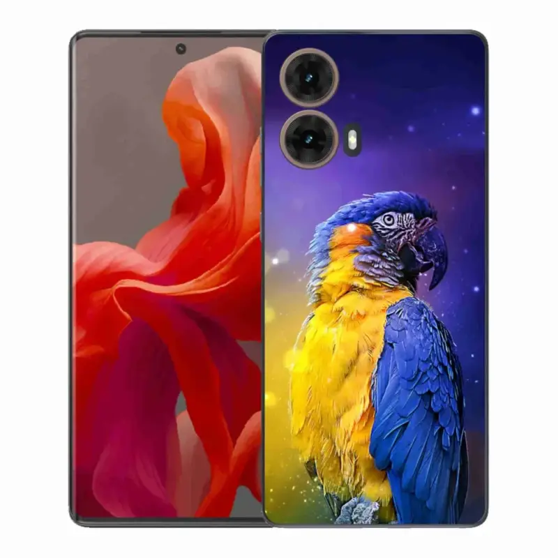 Koupit Online Gelový kryt mmCase na Motorola Moto G85 5G - papoušek ara 1