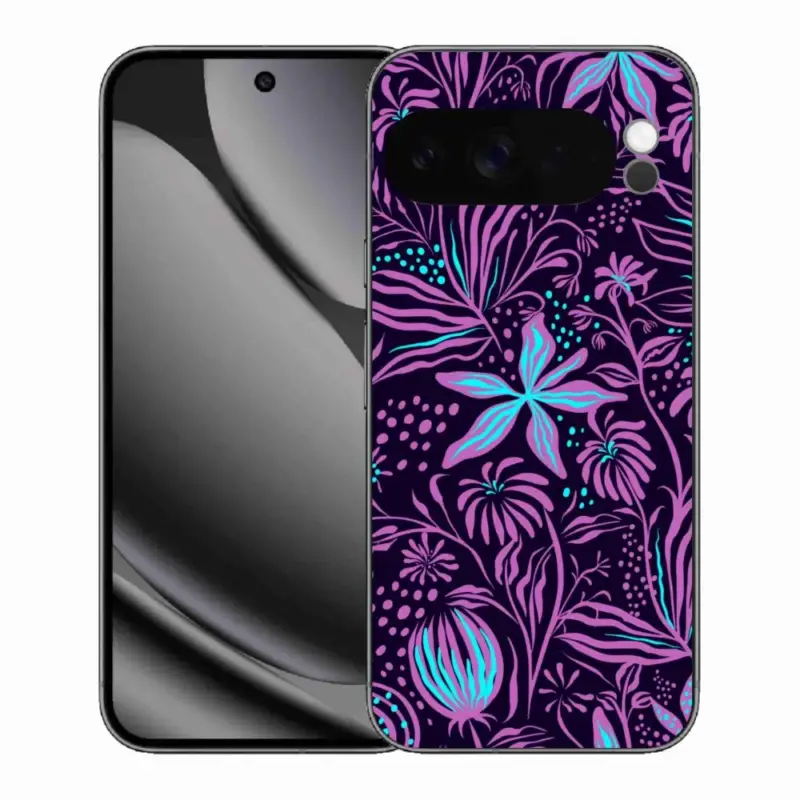 Gelový kryt mmCase na Google Pixel 10 Pro XL - květiny 2 Akce