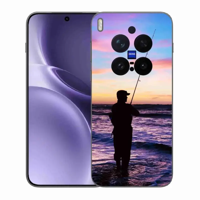 Top Prodej Gelový kryt mmCase na Vivo X300 Pro - rybaření 1