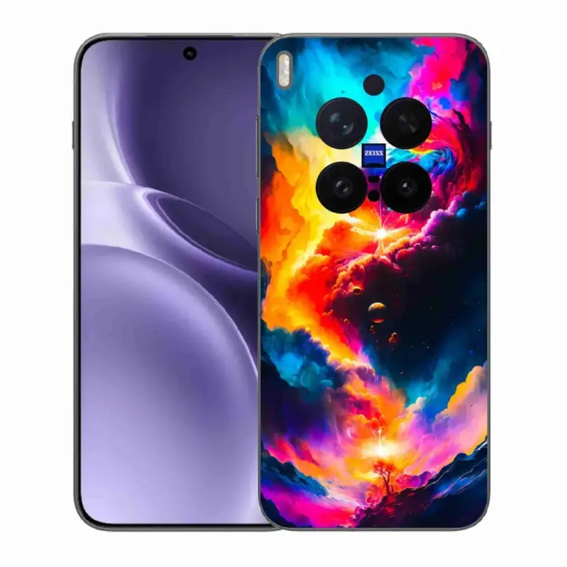 Gelový kryt mmCase na Vivo X300 Pro - abstraktní motiv Nová Kolekce