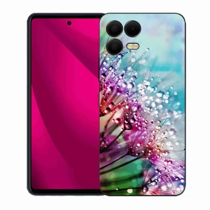 Rychlé Dodání Gelový kryt mmCase na T-Mobile T Phone 3 Pro - barevné květy