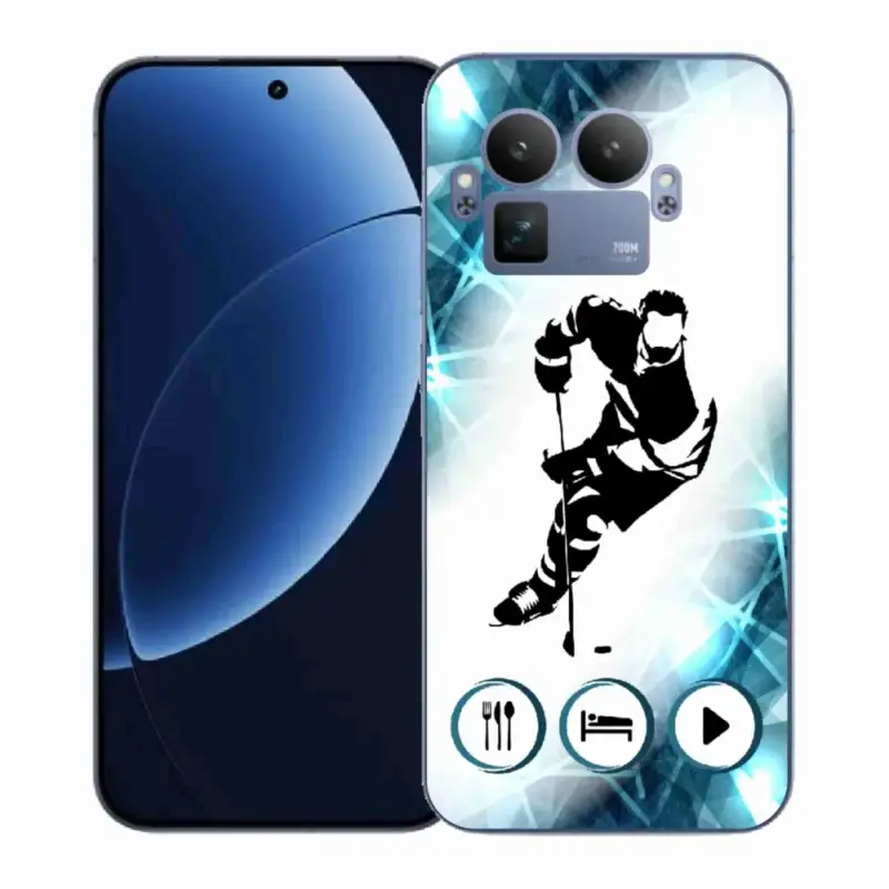 Gelový kryt mmCase na Realme GT 8 Pro - hokej 1 Nejprodávanější