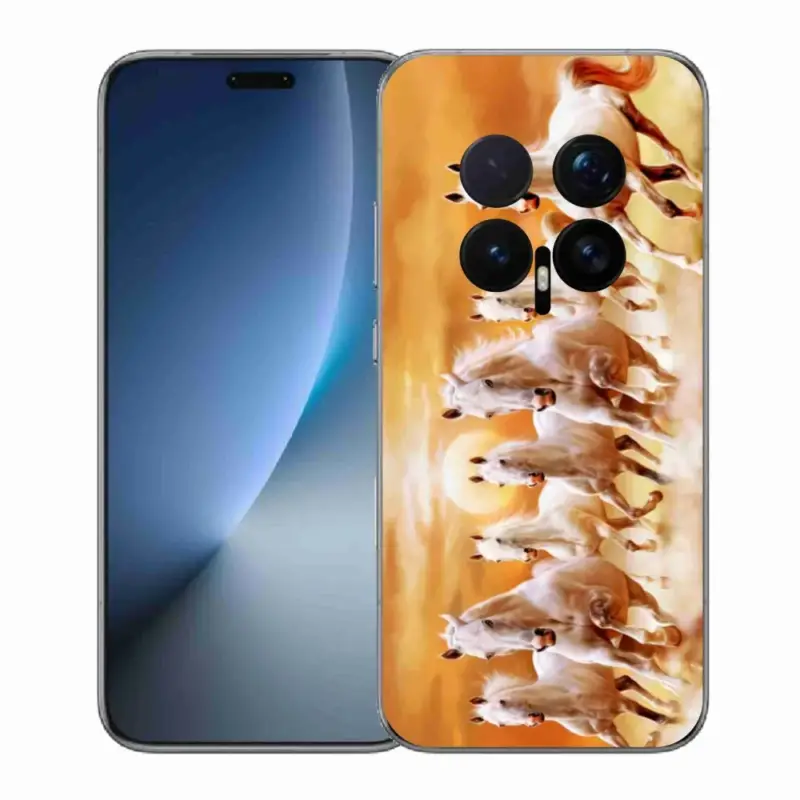 Gelový kryt mmCase na Honor Magic 8 Pro - koně 2 Dokud Zásoby Vydrží